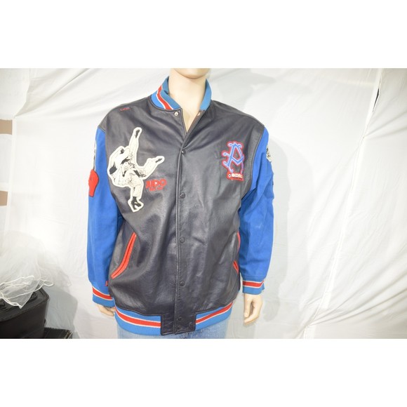 Akademiks Other - akademiks Stadium Division varsity jacket  XXXL world judo compitition 2004